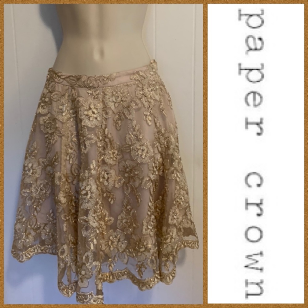 NWT | Paper Crown Farrah Skirt!!